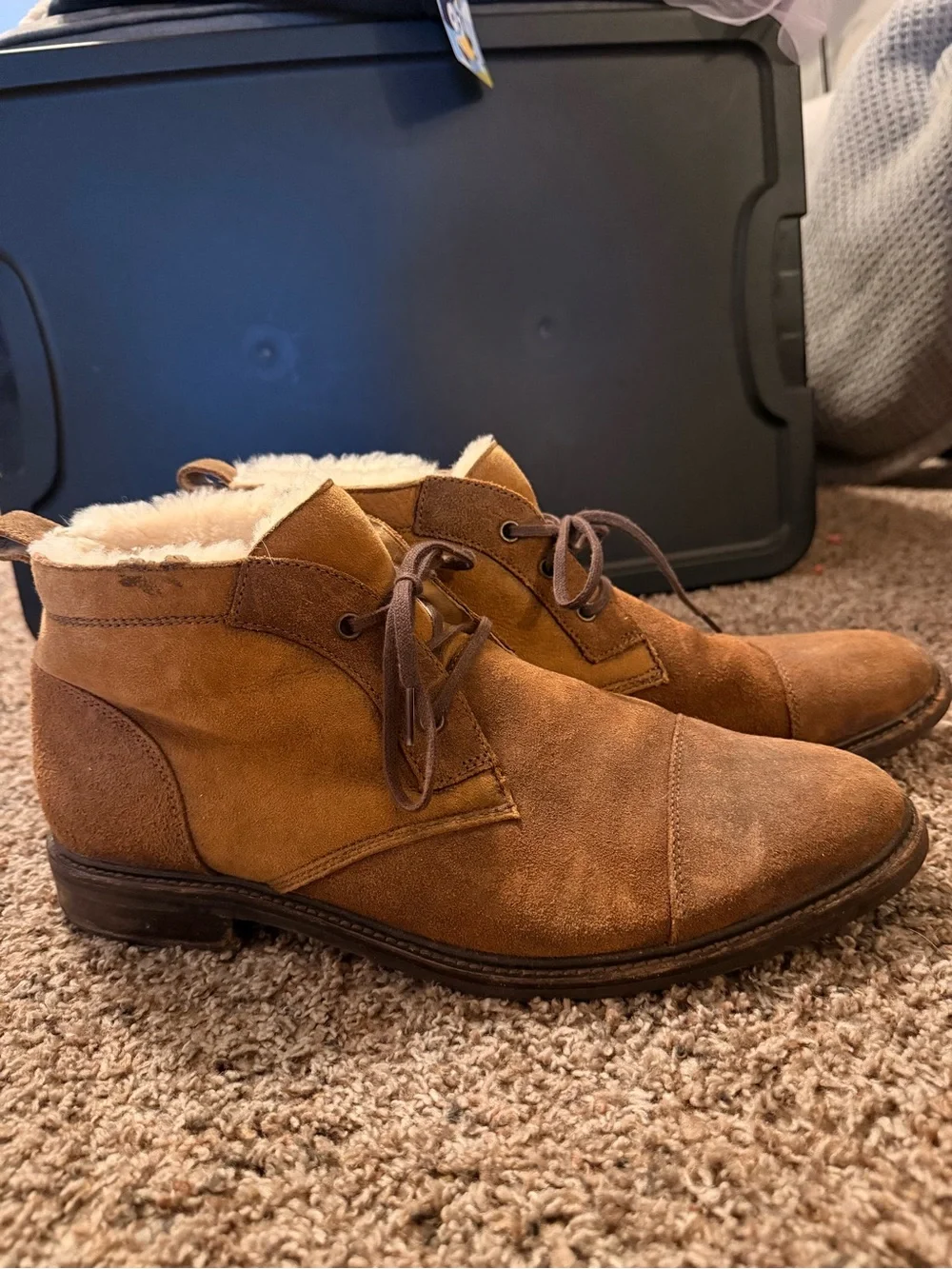 Men's Suede Lace-Up UGG boots 13